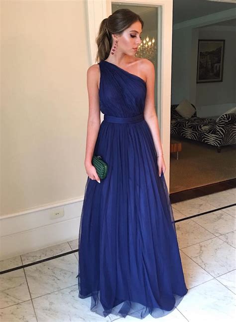 Vestido de formatura azul: inspire.